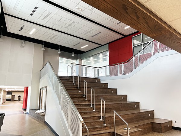 Katy ISD – Dr. Steve & Mrs. Elaine Robertson Elementary SchoolKaty ISD’s Robertson Elementary consisted of a new 147,571 SF, two-story building which completed in July 2022. The exterior of the building has a combination of natural stone, cast stone, face brick, architectural metal wall panels, metal sun shades, and a mod bit roofing system. The outdoor activity area included a playground area, outdoor basketball court, and an amphitheater. Interior finishes included porcelain floor tiles and luxury vinyl tile corridors with ceramic tile wainscot.Back to Portfolio